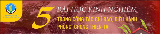 Thủ tướng Chính phủ nêu 5 bài học kinh nghiệm trong công tác chỉ đạo, điều hành phòng, chống thiên tai